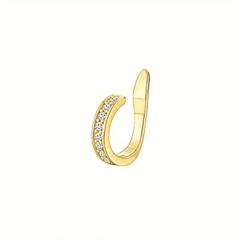 Metal Leaf Ear Cuff – Stylish Non-Pierced Earrings