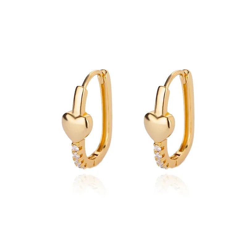 Stellar Shine Hoops