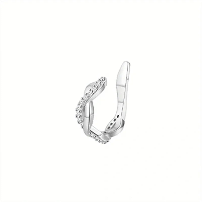 Metal Leaf Ear Cuff – Stylish Non-Pierced Earrings