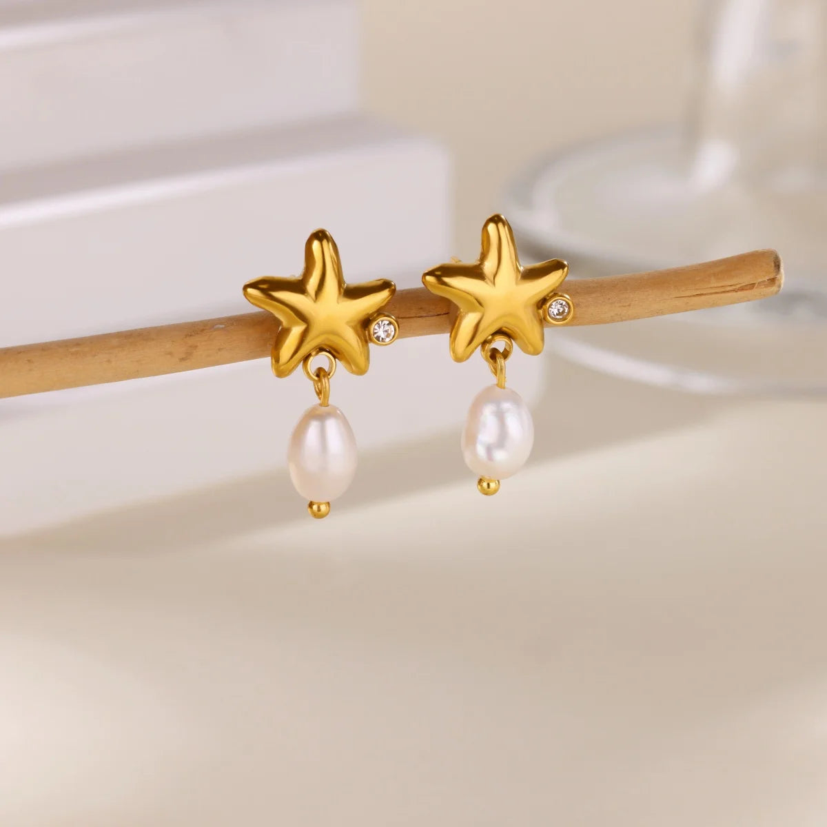 Stellar Shine Hoops