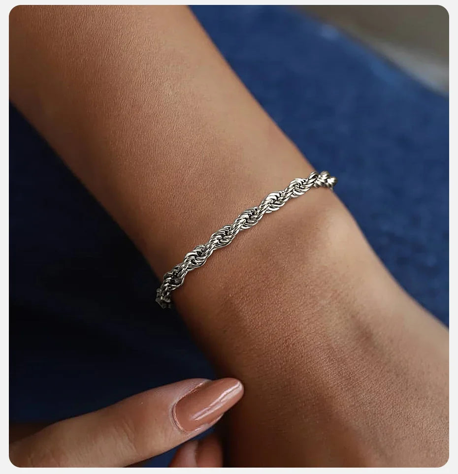 Sterling Silver 925 Bracelet – Elegance & Modern Style