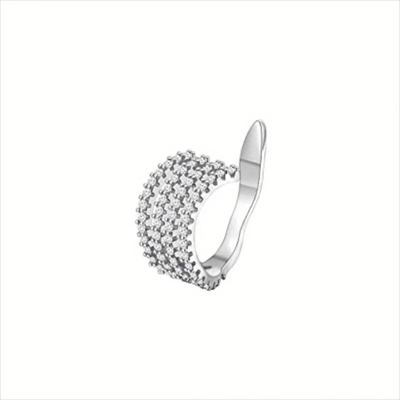 Metal Leaf Ear Cuff – Stylish Non-Pierced Earrings