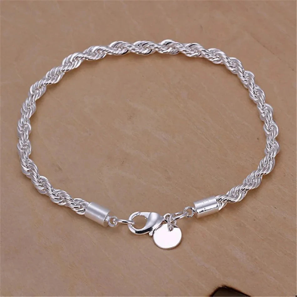 Sterling Silver 925 Bracelet – Elegance & Modern Style