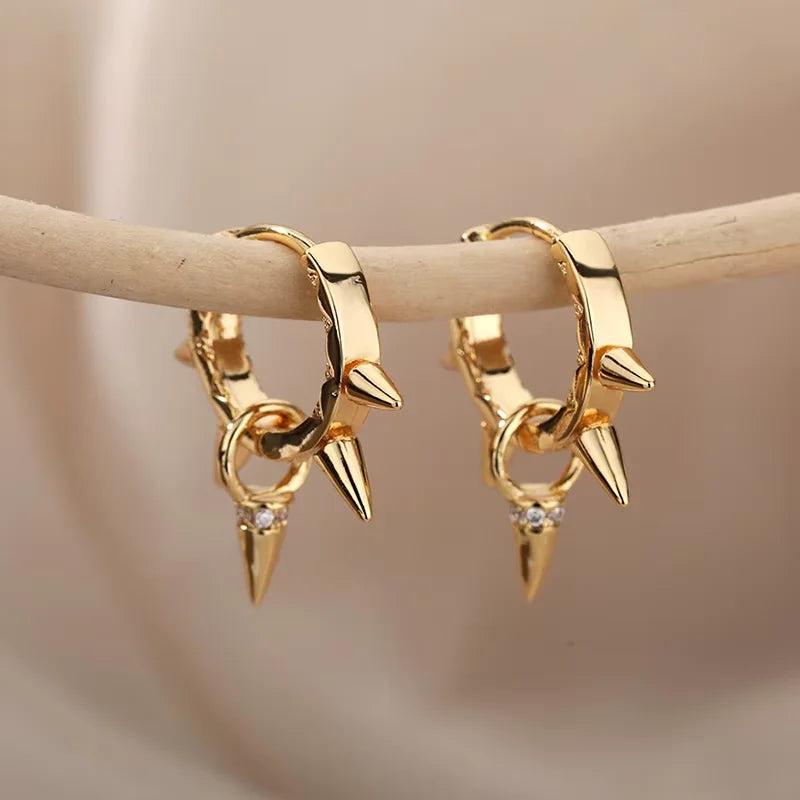 Stellar Shine Hoops