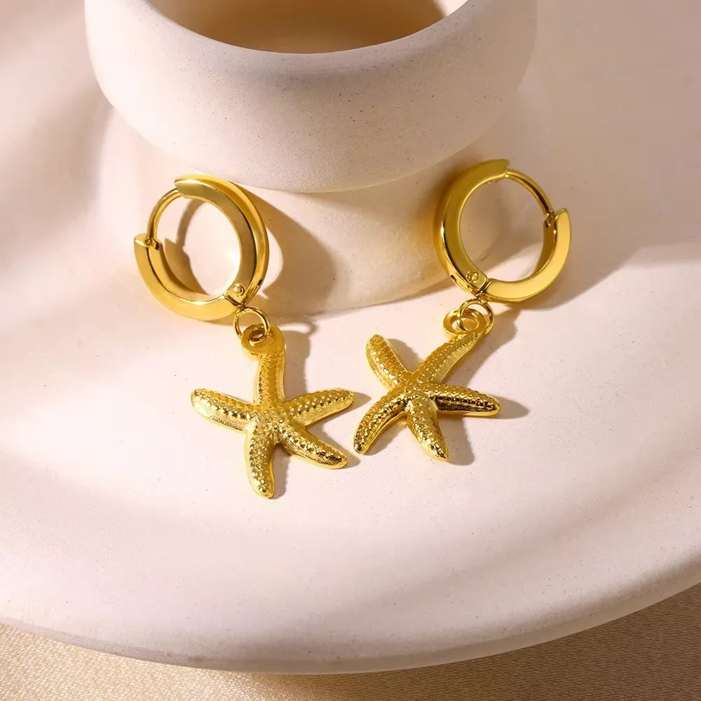 Stellar Shine Hoops