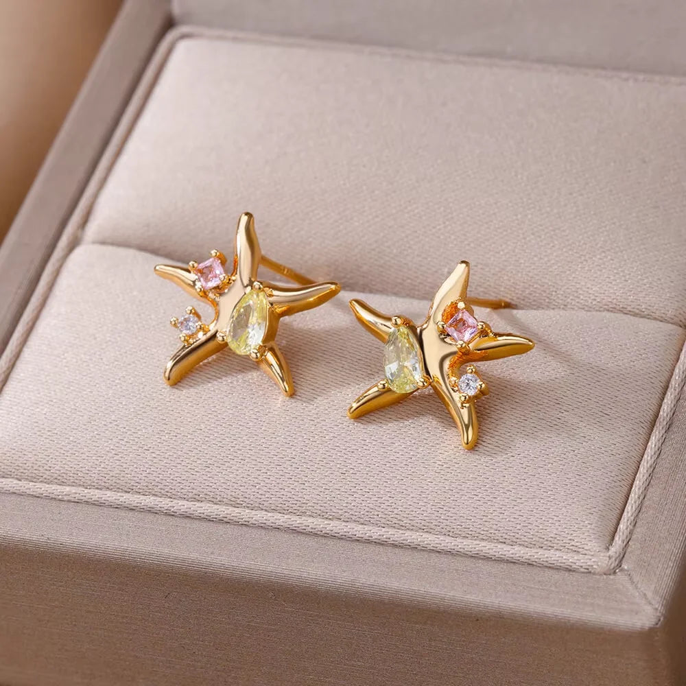 Stellar Shine Hoops