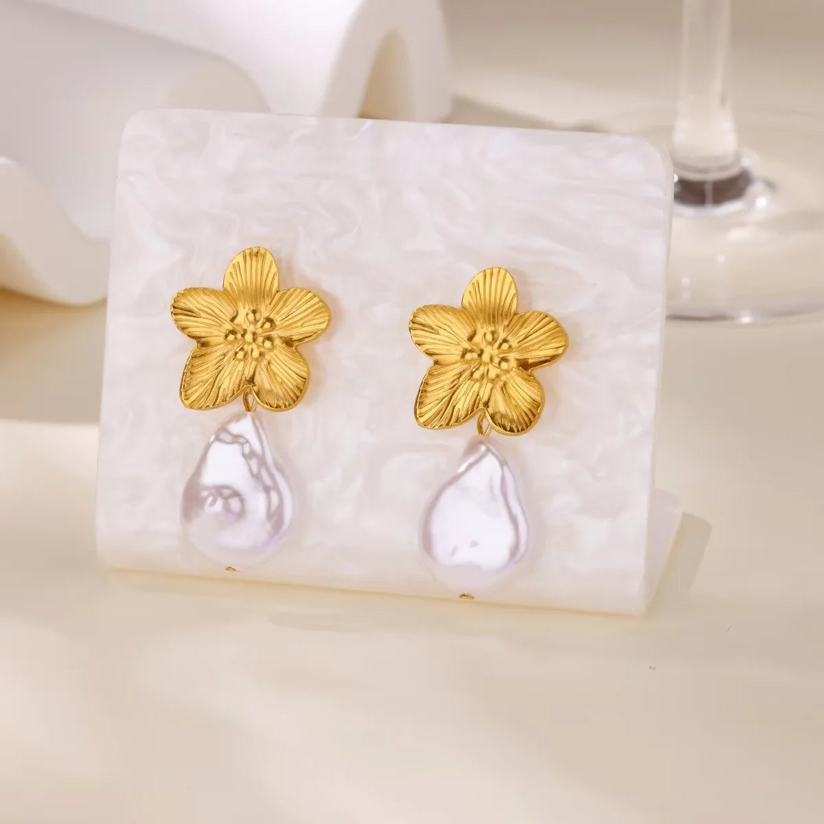 Stellar Shine Hoops