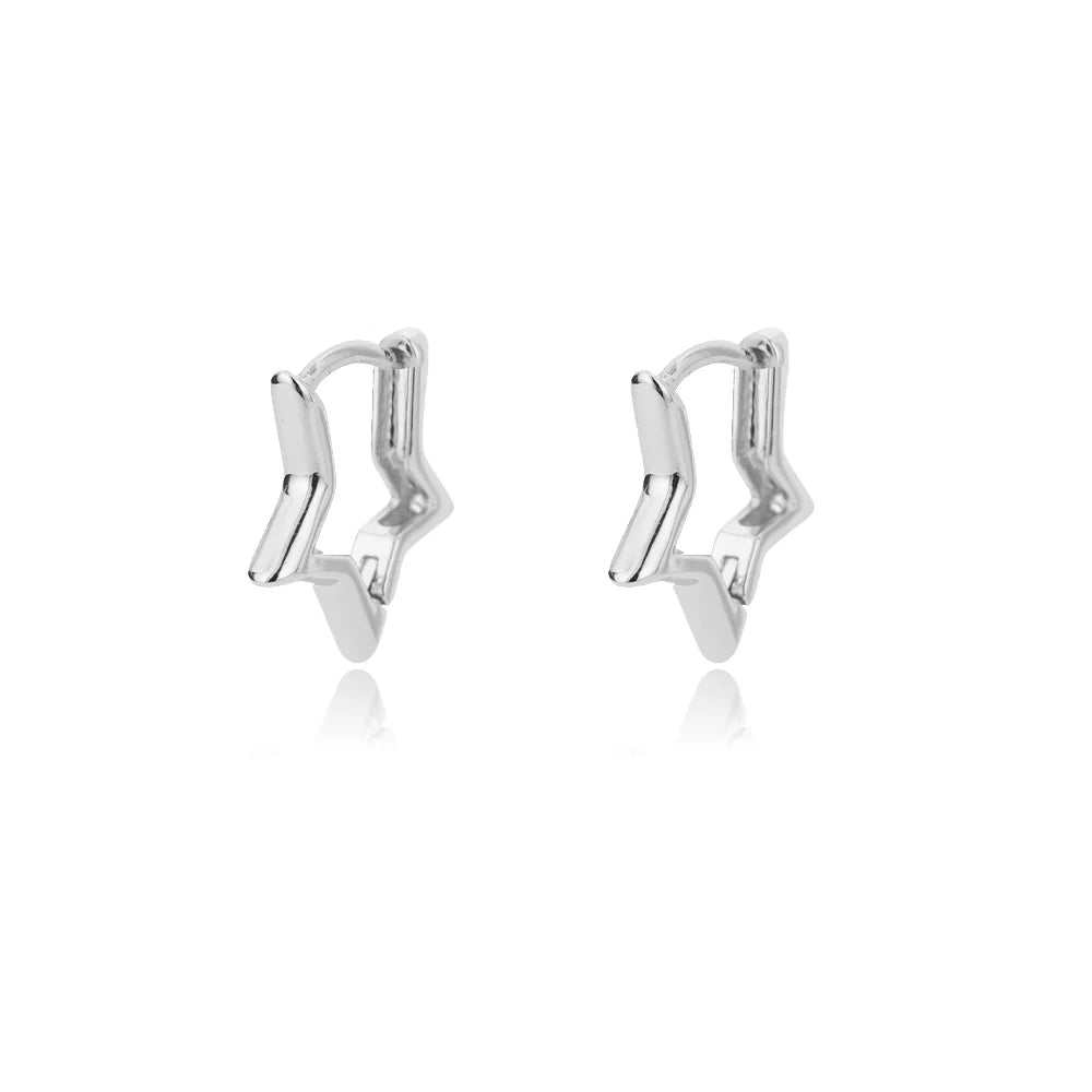 Stellar Shine Hoops