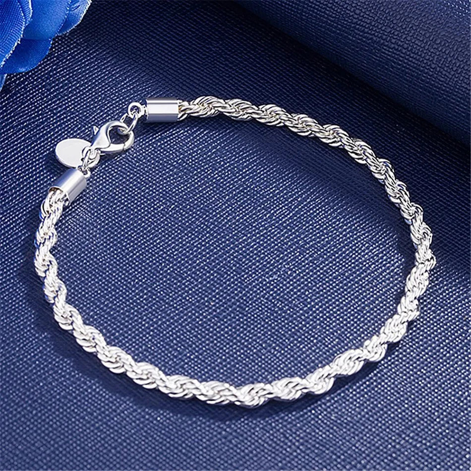 Sterling Silver 925 Bracelet – Elegance & Modern Style