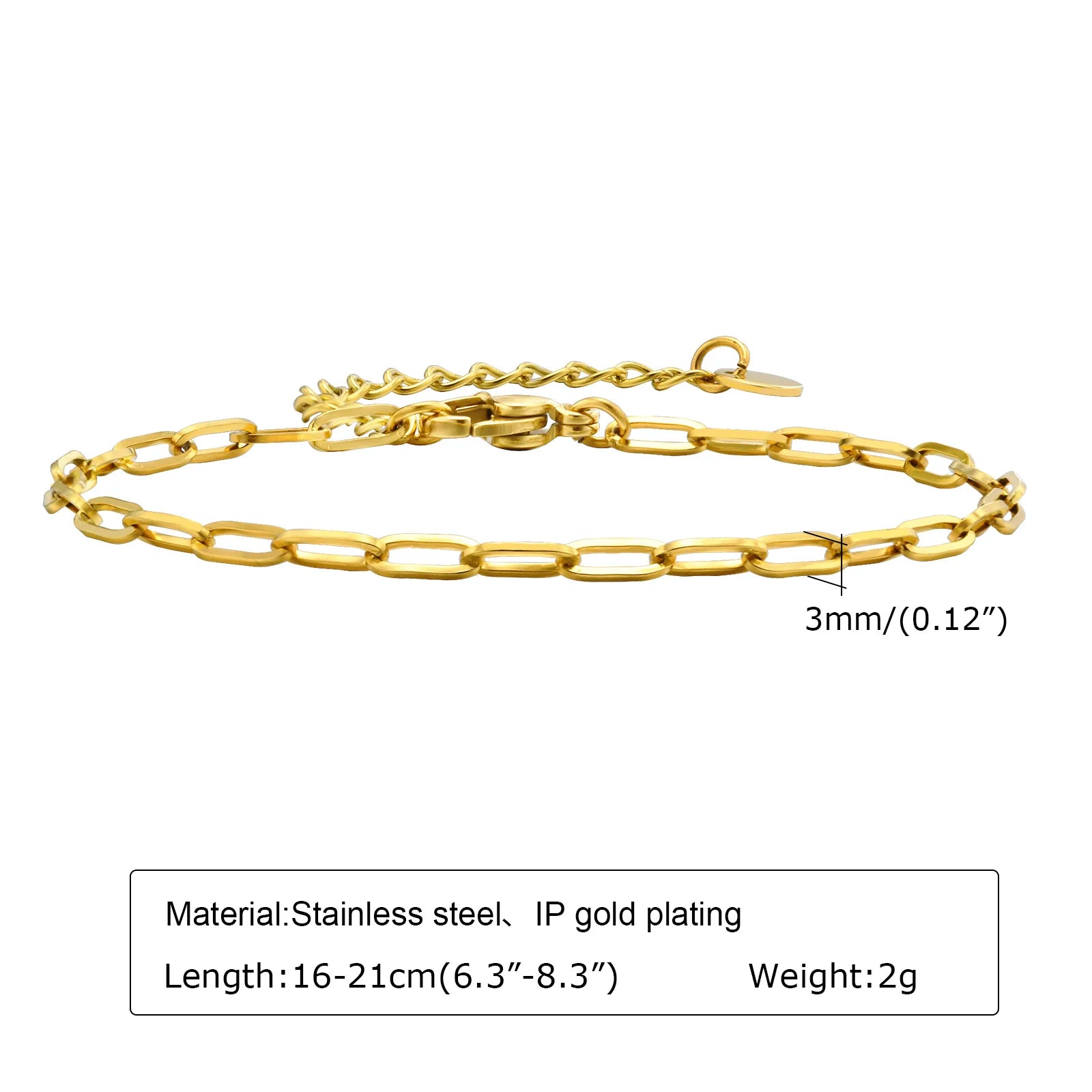 Luxury Gold Plated Herringbone Bracelet – Elegant Stackable Jewelry for Women
