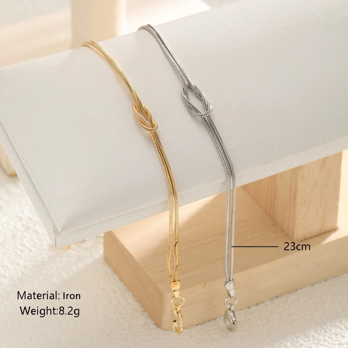 Matching Gold Plated Couple Bracelets – Elegant Stainless Steel Set