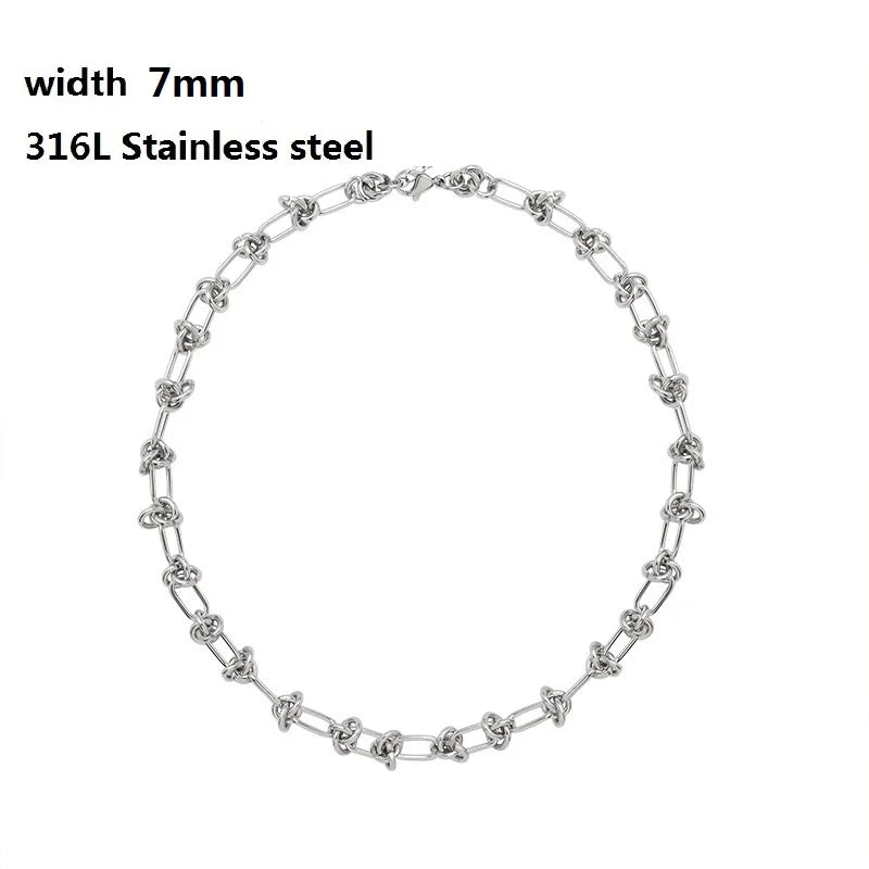 Unisex Cuban & Figaro Chain Bracelet – Stainless Steel Jewelry